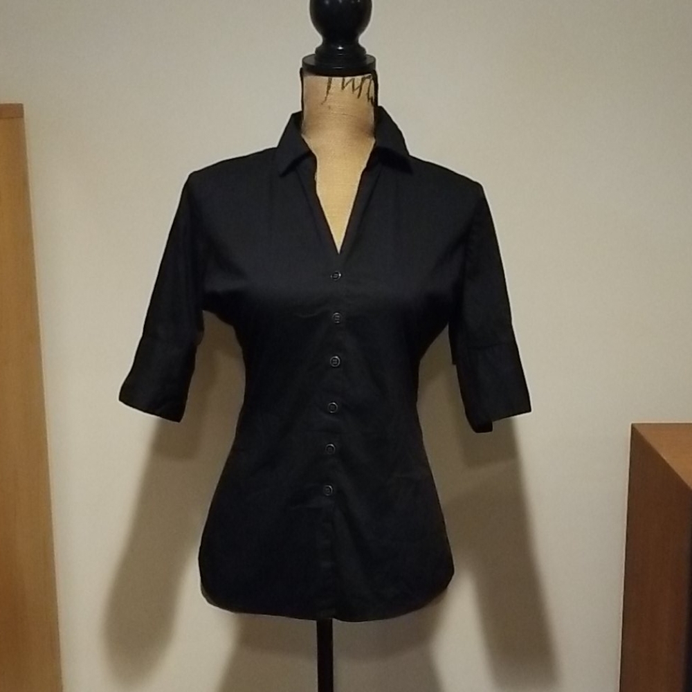 💙 New York & co. black button down